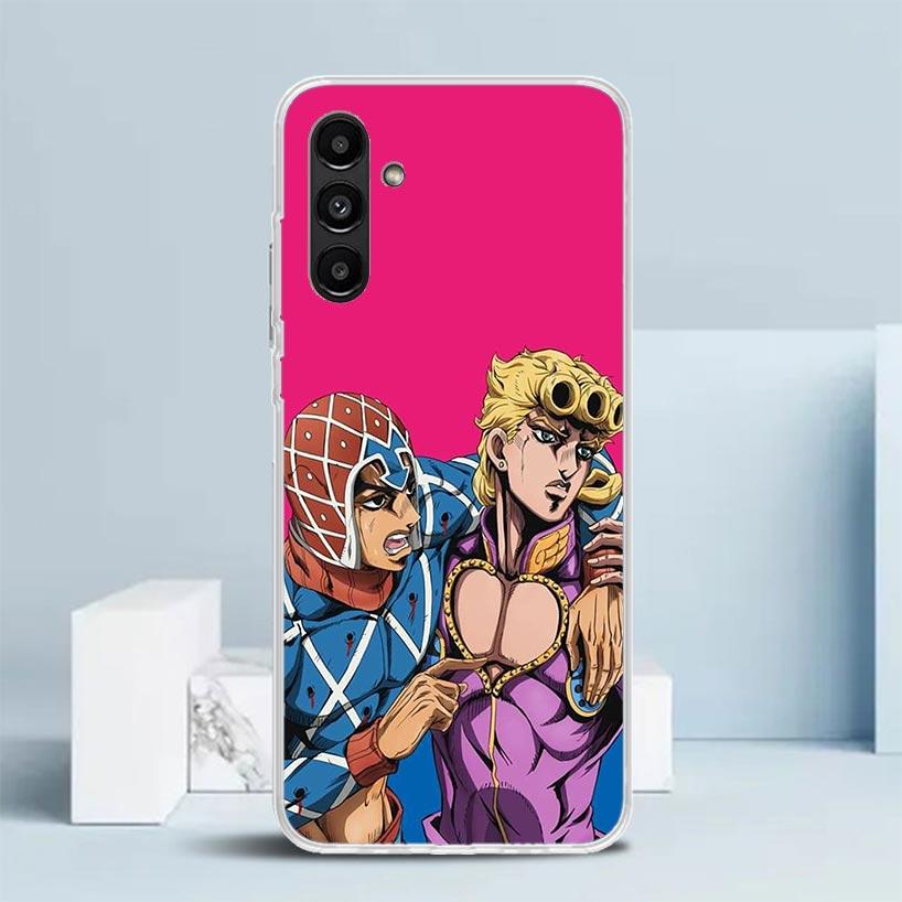 JoJo Adventure Giorno Giovanna Phone Case For Samsung Galaxy A17 A37 A57 A16 A15 A14 A13 A56 A55 A54 A53 A36 A35 A34 A33 A26 A25