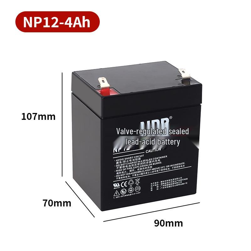 Naipu NPP 12V 120Ah Solar Colloidal Battery for Household, UPS, RV, Street Lighting