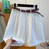 Women’s Pure Cotton Loose A-Line Mid-Length Casual Shorts - 2026 Korean Style Summer Collection