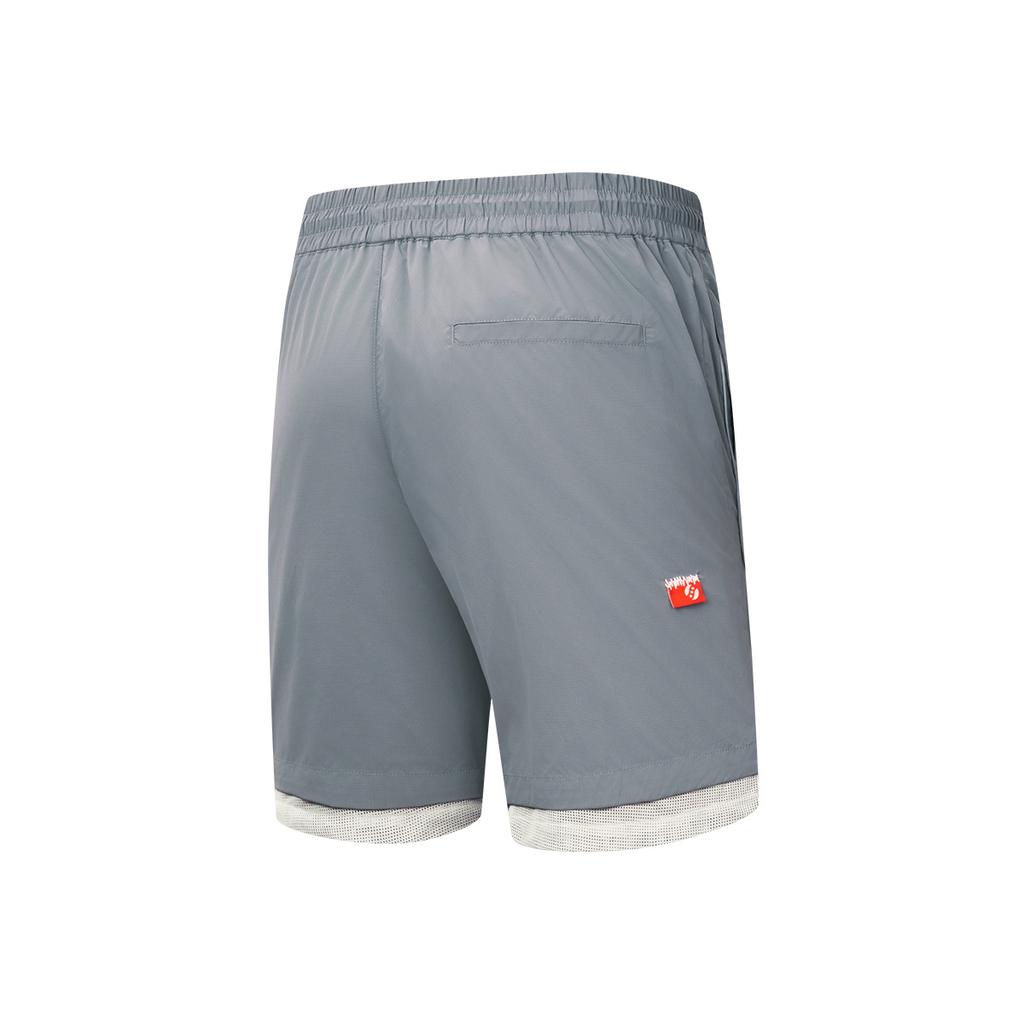 SAUCONY Natural Echo Fashion Soft Skin Friendly Versatile Five Point Casual Shorts Men Shorts Light-Blue SA3259HP41O-GE244