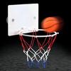 Basketballs Hoop Set Backboards Hanger Hook In/Outdoor Basketball Sets with Net