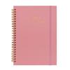 2027 English Floral A5 Spiral Planner: Weekly Efficiency Handbook
