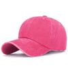 Washable and Aged Glossy Cap for Men, Multi-color Soft-top Coated Fabric Sunshade Baseball Cap