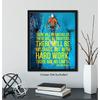 Govivo Michael Phelps pirational wall decor - Motivational wall art for swimming enthusiasts - Positive affirmations wall decor - 8x10 unframed print
