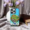 P-Plants-S VS Z-Zombies-S  Phone Case For iPhone17,16,15,14,13,12,11 Plus,Pro Max Black Candy silver phone case