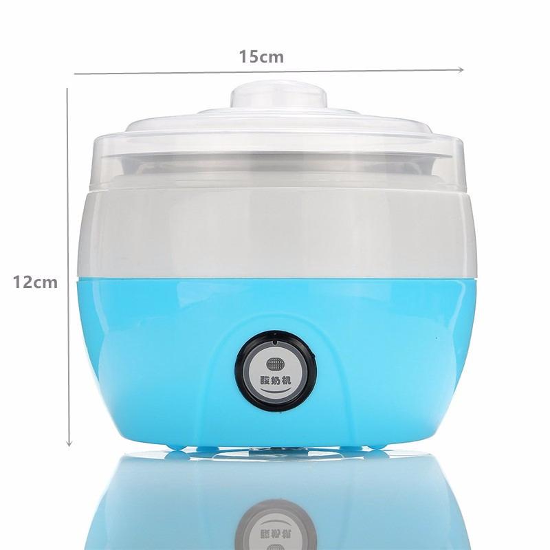 Amerykański Domowy Automatyczny Jogurtownik 15W W pełni Stalowy Wewnętrzny Zbiornik Najwyższej Klasy Maszyna do Robienia Jogurtu 220V