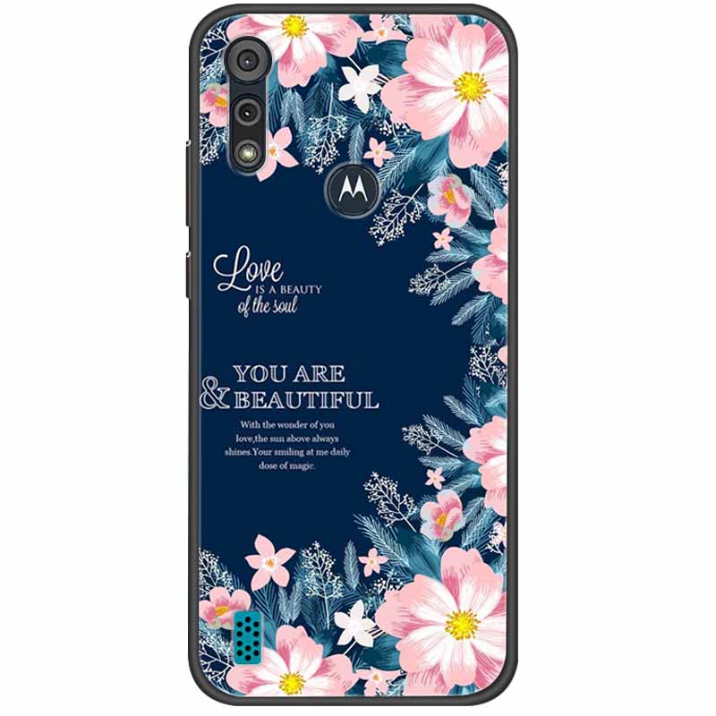 For Moto E 2020 Case G Pro Fast Shockproof Silicone Soft Fashion TPU Phone Cover For Motorola Moto E6s 2020 Cases Luxury Cute