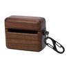 Védőtok illeszkedik a   Pi8 vezeték nélküli   fülhallgatók töltőtokjához, kézzel polírozott   fülhallgatótok diófa borítás