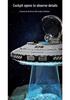 Weltraum UFO Kosmisches Flugobjekt Bausteine - Außerirdischer Entdecker Raumschiff Elektrisches Spielzeug