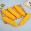 6Pcs Artificial Corn Realistic Corns Models Kitchen Vegetable Decoration for Display Home Decoration Photography