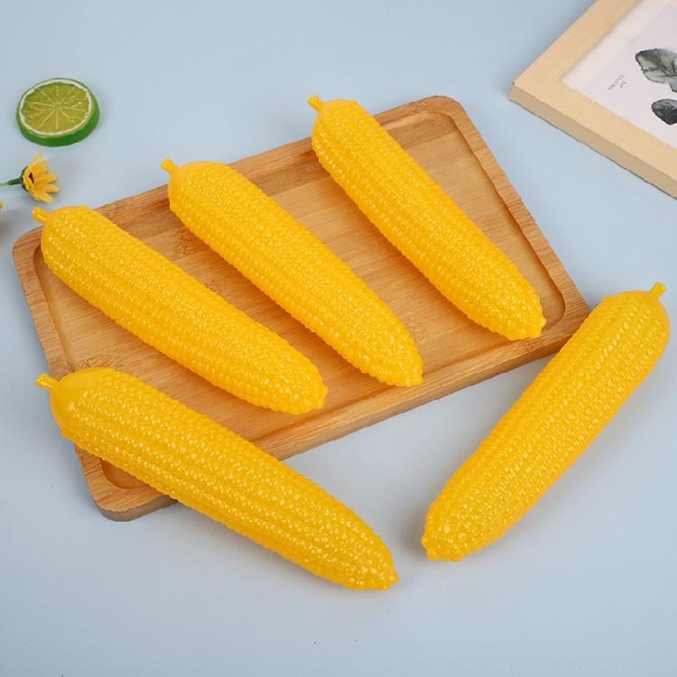 6Pcs Artificial Corn Realistic Corns Models Kitchen Vegetable Decoration for Display Home Decoration Photography