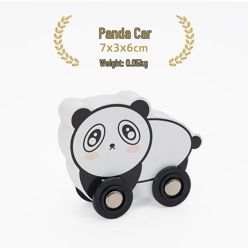 Leku Wooden Train Accessories: Cute Animal, Car, Ship, Spaceship - Compatible with Thomas the Train