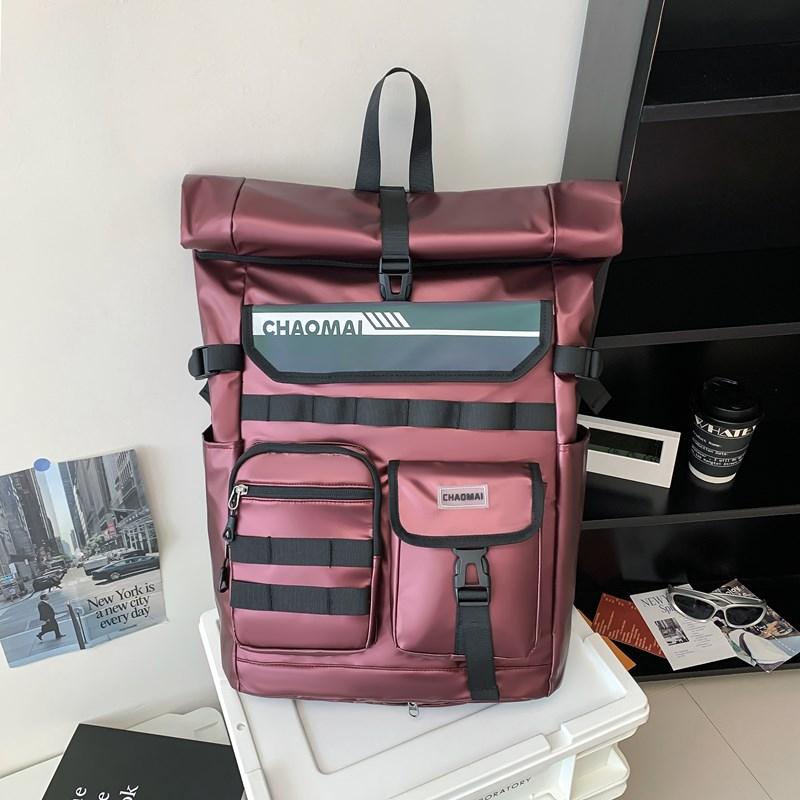 Badminton Racket Backpack Large Capacity with Separation Shoes Bags Sports Training Riding Backpack Student Schoolbag