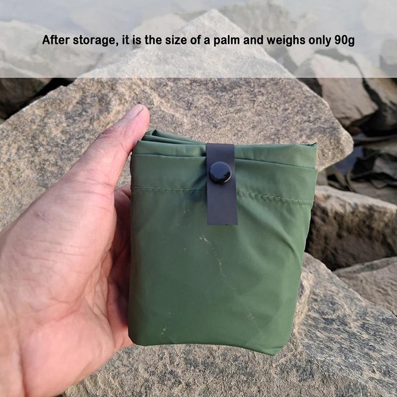 Portable Inflatable Seat Cushion Lightweight Travel Air Sitting Pad Moisture and Water Resistant Camping Chair Mat for Outdoor
