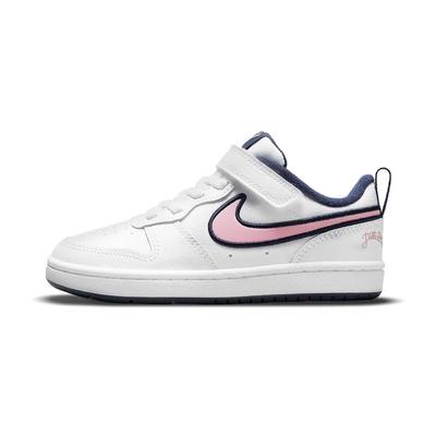 Court Borough Low 2 SE PS White Pink Glaze Kids Sneakers Midnight-Navy DB3093-100