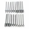 20PC 120 Grit Electroplated Diamond Burr Set Drill Bit Set Rotary Grinding Tool