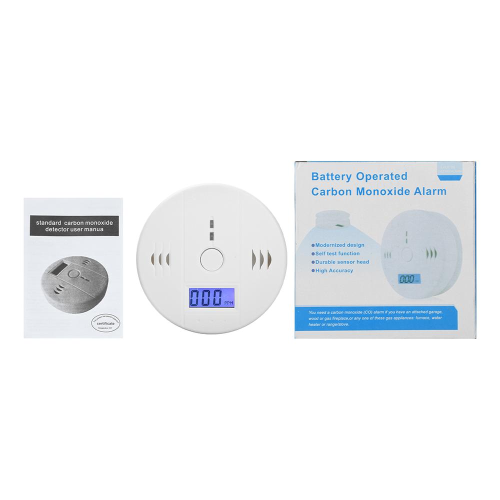 Carbon Monoxide Alarm Carbon Monoxide Detector LCD Digital Display Carbon Monoxide Alarm Suitable for homes and offices etc.