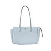 Robinson Solid Logo Zip Tote Bag Women Tote Bags Mist-Blue 139078-403