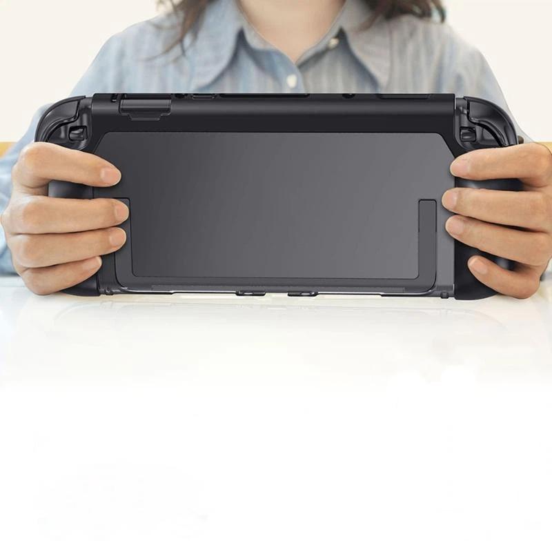 Schlanke Docking-Hülle Schale PC TPU Schutz-Hartschale Stoßfest Ergonomischer Griff Griff Haut für Nintendo Switch 2 NS 2