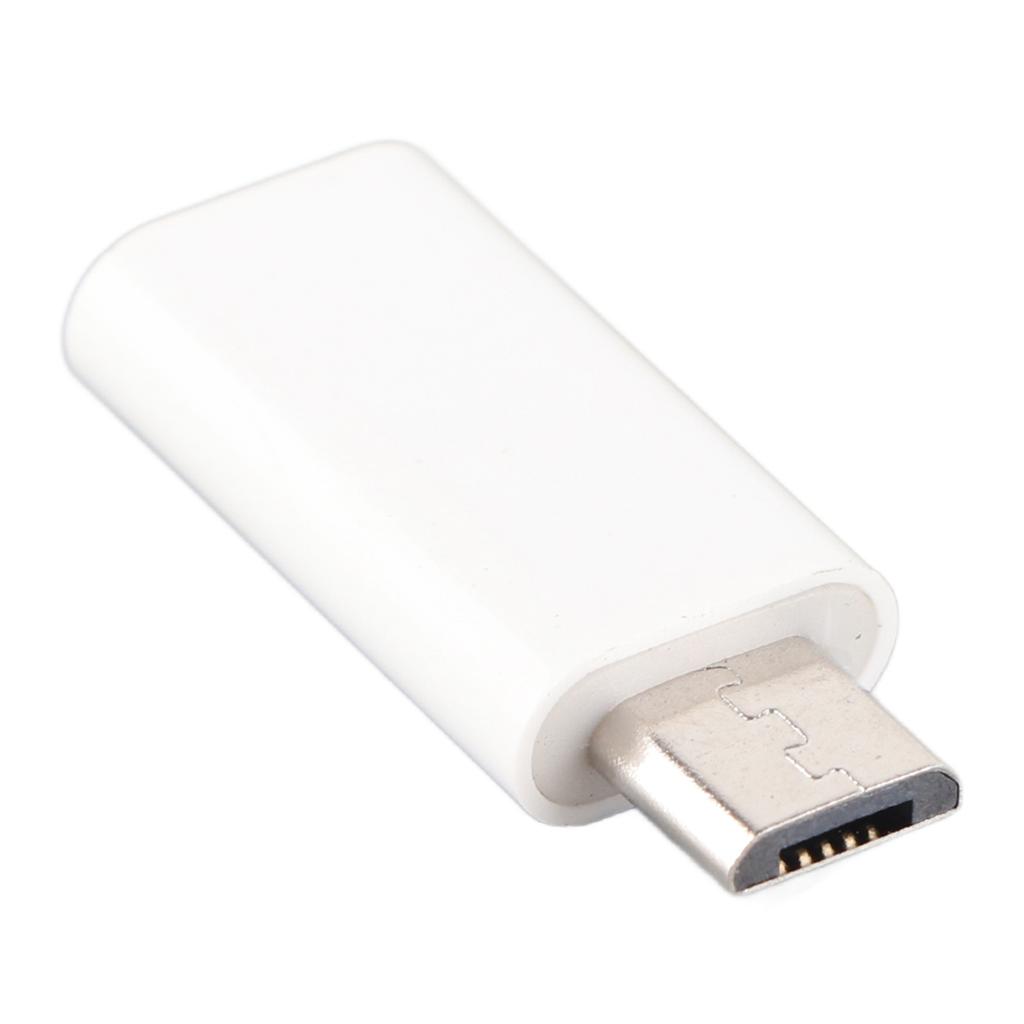 Micro USB Male To USB 3.0 Type C Female Adapter Converter Sync & Charging for Android (Black)