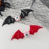 4PCS Resin Halloween Hairpin Y2k Bat Duckbill Side Clip Funny Bat Wings Hair Clip  Party Props