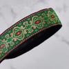 LALA Jacquard Green Pearl Headband