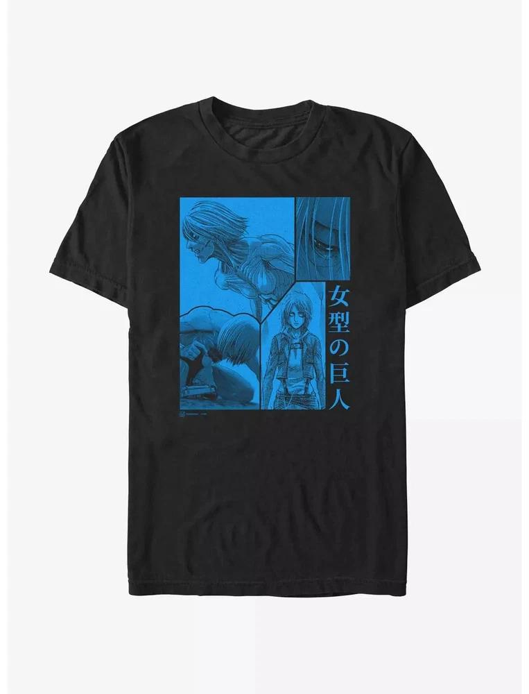 Anime Attack On Titan Female Titan Annie T Shirt Size S 4xl Gift For Friends