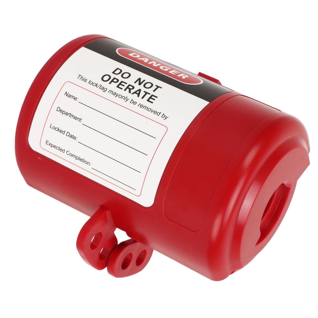 Plug Lockout Device Safe Heat Resistant Universal Electrical Plug Lockout for Industrial Appliances Air Conditioners