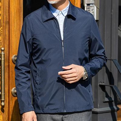 Leichte Herrenjacke für Frühling und Herbst, Business-Freizeitjacke, Bürojacke