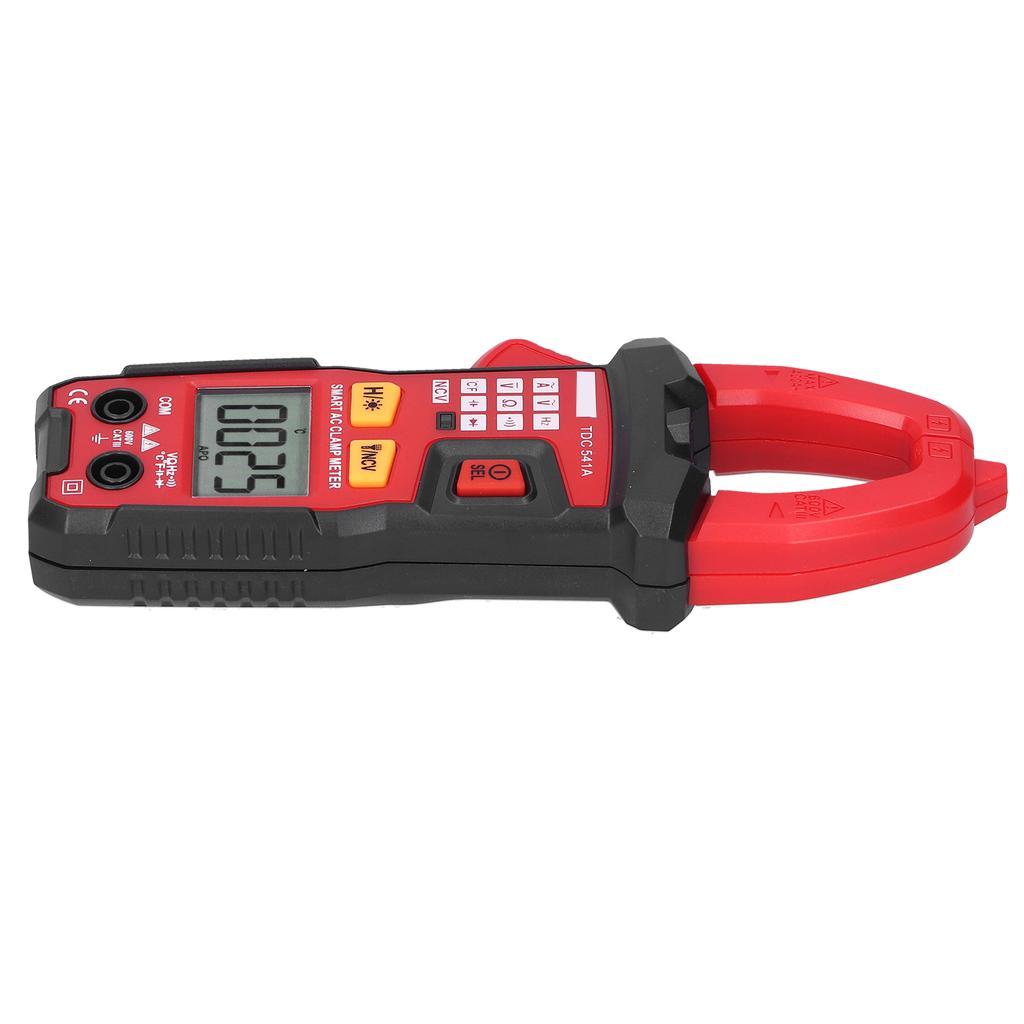 TDC541A Digital Clamp Meter Handheld AC DC Voltage AC Current Resistance Tester Meter