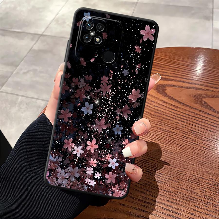 Funda Phone Cover Case for Xiaomi Mi 10T 11T 14 12X 13 Lite 12 12T Pro 11 Shining Flowers