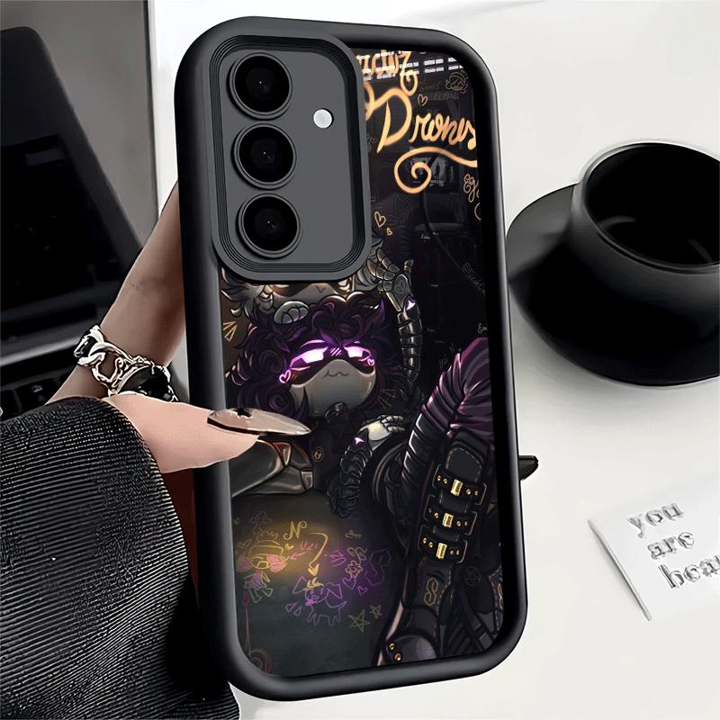 

Phone Case for Samsung Galaxy S26 S25 Ultra S24 FE M-Murder D-Drones Uzi Doorman Shell S23 Plus S22 + S21 S20 5G Soft Silicone F Samsung S24 FE