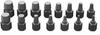 Screw Extractors for Broken Screws, Set of 15