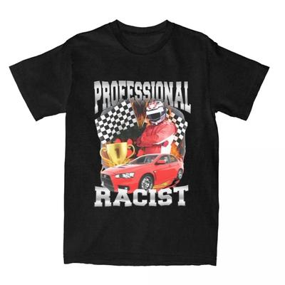Pánská profesionální závodní trička Merch Vtipné závodní meme tričko Oblečení Zábavné tričko Potištěné tričko