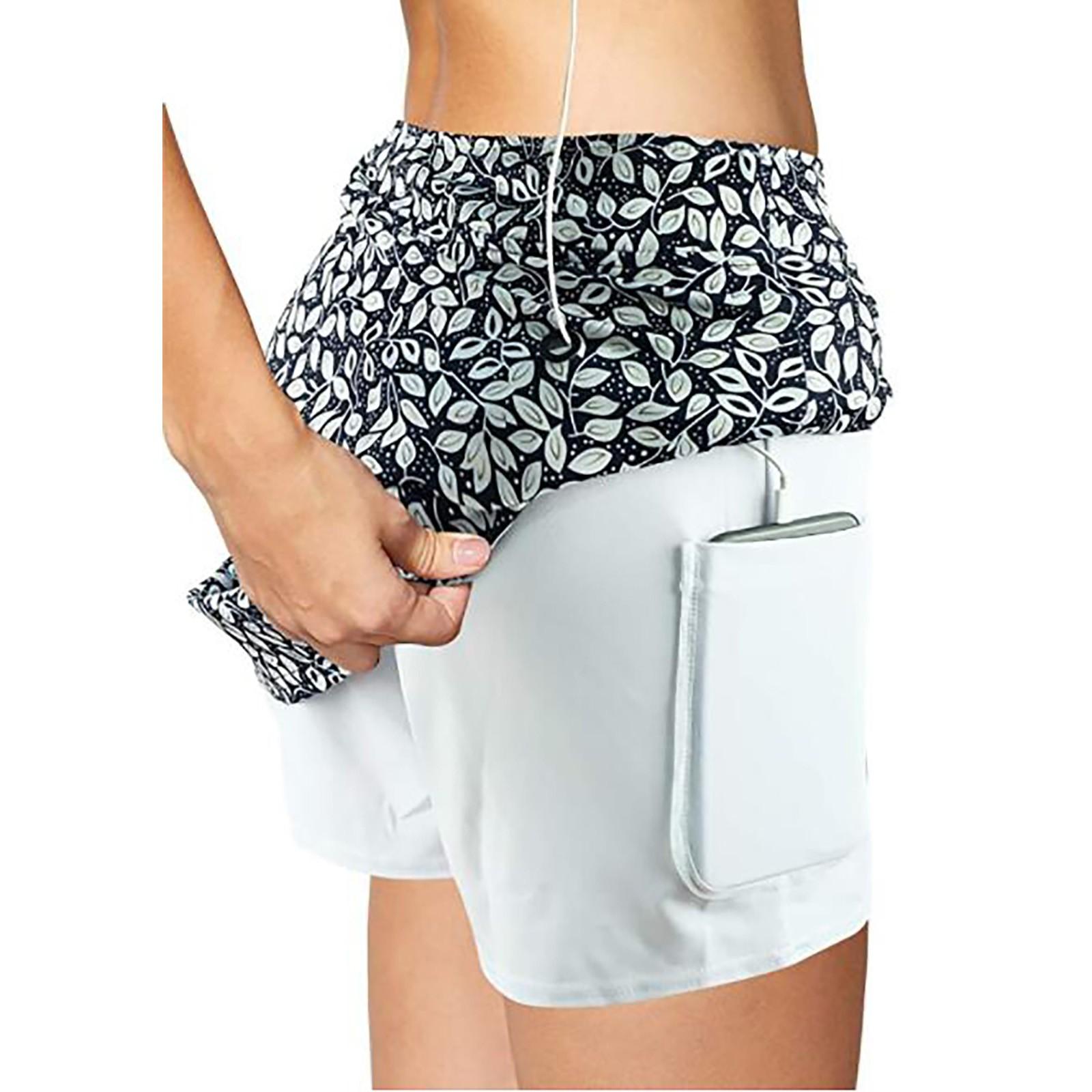 

High-Waisted Slim And Thin With Pockets With Bottoming Sports -BodyHalf Skirt Pa XL белый