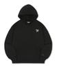 Three Stars Embroidered Hoodie Ahp1204 (Black)