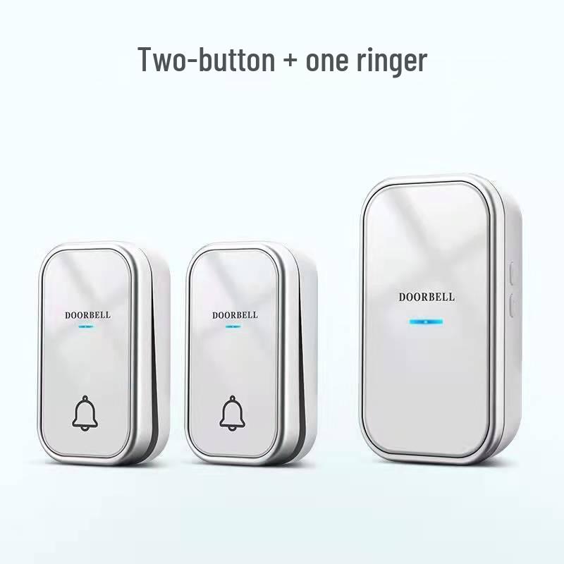 Battery-Free Wireless Doorbell: Waterproof, Long-Range, Smart Call for Home or Office.