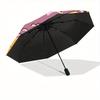 1pc Stars Clouds Auto Open/close, All-Season Portable Folding Umbrella for Women & Men, Travel, Everyday, Formal Events - Compact Luxury Parasol, Outd