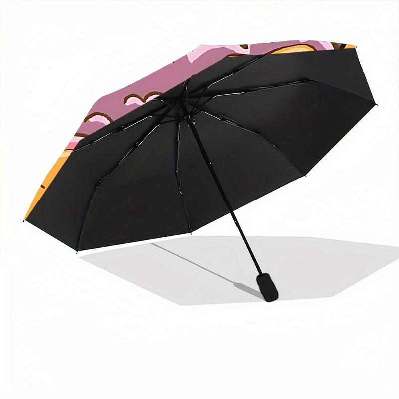 1pc Stars Clouds Auto Open/close, All-Season Portable Folding Umbrella for Women & Men, Travel, Everyday, Formal Events - Compact Luxury Parasol, Outd
