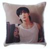 وسادة جسد BTS JUNG KOOK + حشوة قطنية [مجموعة من قطعتين] صورة على الوجهين