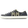Maison Margiela Tabi Embroidered Logo - Navy Men Sneakers Blue Yellow S57WS0400-P4080-H8649
