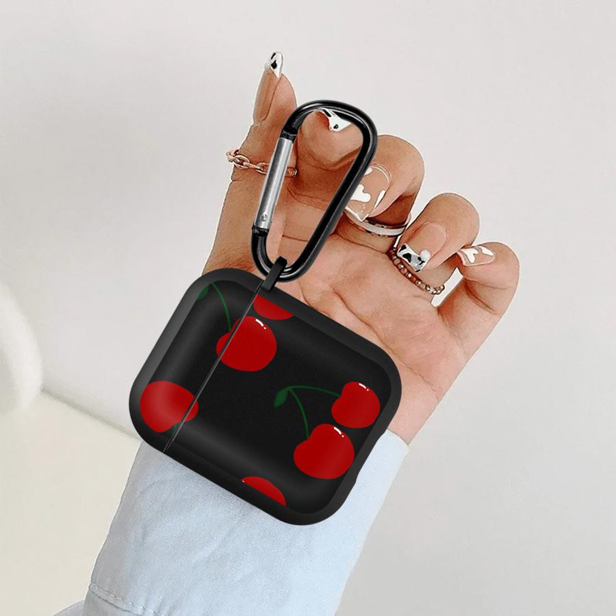 Earphone Cases Cover Case For Airpods 1 Pro 4 Pro3 2 3 Pro2 Cute Cherry Fruits