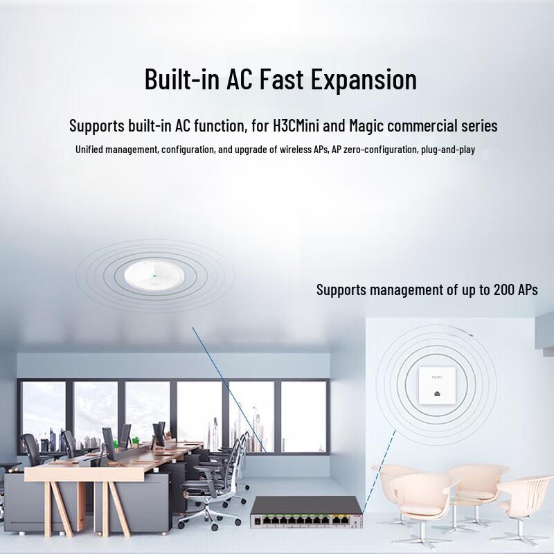 H3C Enterprise 8-Port PoE VPN Router