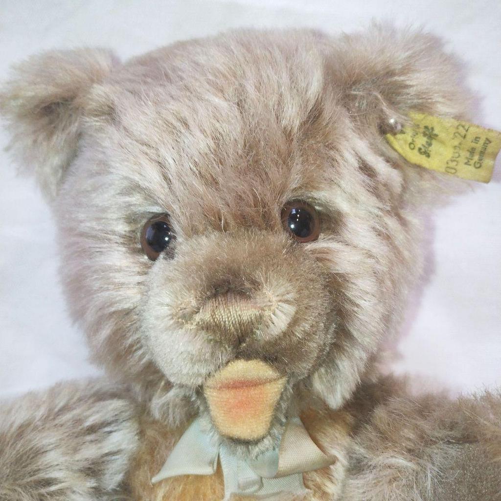 [USED] Antique Steiff teddy bear, stuffed bear, Steiff