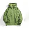 Autumn and Winter New Trendy Outdoor Three-proof Jacket Single-shot Hooded Jacket Loose Jacket Top Jacket