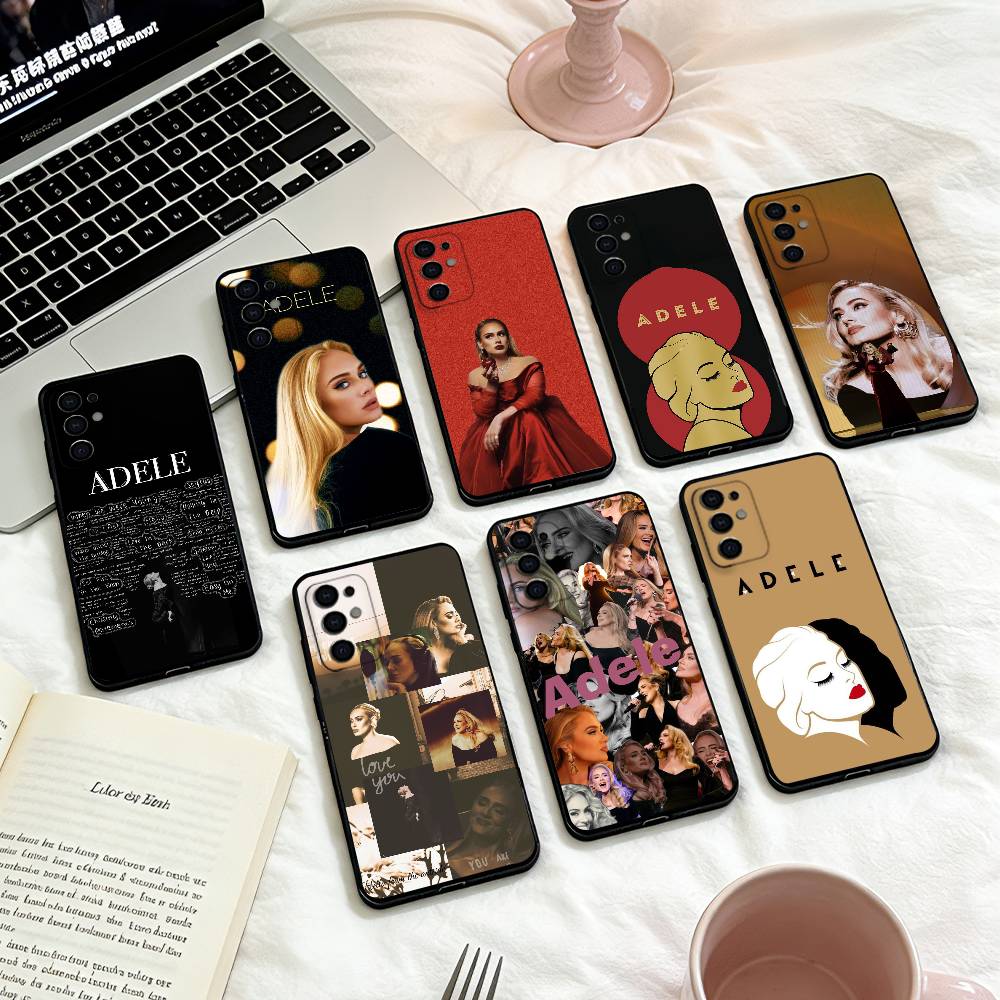 Singer A-Adele Phone Case For Samsung S25,24,23,22,30,21,10,9,Ultra,Plus,Lite,FE,4,5 G Soft Black Case