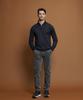 PANICALE Navy Soft Half-Zip Knit (Type B)