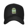 Dill Pickle Jar Illustration Baseball Cap Sunscreen Trucker Cap Snapback Cap Beach Men Women's