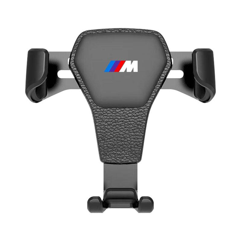 Tyngdekraft Bilmerke Telefonholder Brakett Luftklemme Feste Stativ Tilbehør For BMW M Power F10 F31 E36 E39 E87 E90 X3 X5 X1 E46 E90 F20 Z4