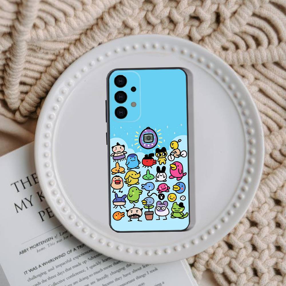 Game T-Tamagotchi K-Kuchipatchi Phone Case For Samsung Galaxy A73,72,51,53,52,71,22,5G,Note,J7,8,9 Soft Black Cover